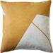 Pillow Decor Boketto Spanish Red Throw Pillow 19X19 Polyester/Polyfill blend in Yellow | 19 H x 19 W x 5 D in | Wayfair PT1-0001-04-19