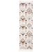 Brown/White 27 x 1.97 in Indoor Area Rug - Loon Peak® Imraan ivoire Purtell, Polypropylene | 27 W x 1.97 D in | Wayfair