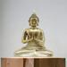 Bungalow Rose Imari Sitting Buddha Meditation Sculpture Resin in Yellow | 19.5 H x 14 W x 9.5 D in | Wayfair 6B02A82F3D45483AB6AE43F5C95D1E51