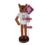 12 inch Texas A&M Rivalry Nutcracker - brown