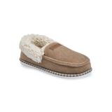 Women's Faux Wool Felted Mocassin Slippers by GaaHuu in Tan (Size SMALL 5-6)