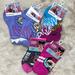Disney Accessories | Little Girls Sock Bundle! Disney Frozen & Lol | Color: Purple/Black | Size: Osg