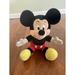 Disney Toys | Disneyland Walt Disney World Vintage Mickey Mouse Plush Stuffed Animal 90's | Color: Black/Red | Size: Osbb