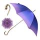 Walking Sticks Umbrella Woman Elegant Windproof Automatic Silver 925 and Swarovski Style Modern Luxury, Umbrella Prestigious Style Luxury Silver Handle Woman Rain