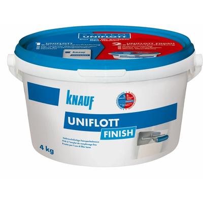 Knauf - Uniflott Finish - 4 kg Feinspachtelmasse Fertigspachtel Fugenspachtel