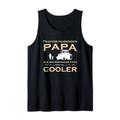 Traktor Fahrender Papa Vatertag Geschenk | Landwirte Bauern Tank Top