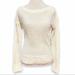 Victoria's Secret Sweaters | Euc Victoria's Secret Open Knit Sweater, Xs | Color: White | Size: Xs