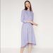 Zara Dresses | Cotton Studio Shirt Dress -- Zara Small | Color: Blue/White | Size: S
