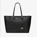 Michael Kors Bags | Mk Jet Set Medium Saffiano Leather Travel Tote | Color: Black | Size: Os