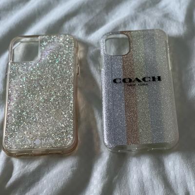 Coach Cell Phones & Accessories | 2 Iphone 11 Cases. Neither Will Work For Pro Iphones. | Color: Cream/Tan | Size: Iphone 11