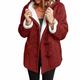 Winter Coats Women, Eogrokerr Winter Coats Women Faux Fur Long Sleeve Denim Lapel Collar Oversized Coat Duffle Coats for Womens