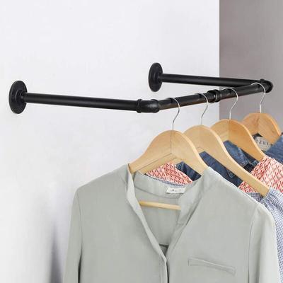 Skecten - Kleiderstange Schwerlast Garderobenstange Industrie Garderobe Wandmontage 80cm Image