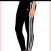 Adidas Pants & Jumpsuits | Adidas Climate Three Stripe Compression Leggings Women's Smallnew Without Tag | Color: Black/White | Size: S