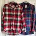 American Eagle Outfitters Other | 2american Eagle Plaid Flannel Shirts | Color: Brown | Size: Small