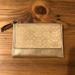 Coach Bags | Gold Coach Wallet With Keychain | Color: Gold | Size: Os