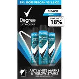 Degree for Men Ultraclear Black+White Deodorant Dry Spray, Fresh (4.8 oz., 3 pk.)