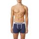 Diesel Men's 3 Pack Mens Underwear Boxer Shorts Khaki/Navy/Grey L