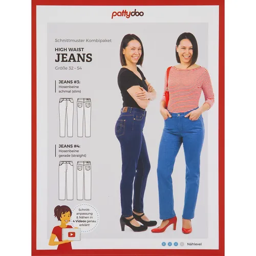 pattydoo Schnitt Jeans #3 und Jeans #4