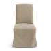 Ava Slipcovered Dining Side Chair - Livesmart Performance Fabric Presley Fawn - Grandin Road