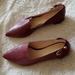 Nine West Shoes | Burgundy Red Nine West Flats Size 5.5m | Color: Purple/Red | Size: 5.5