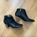 Madewell Shoes | Madewell Ankle Boots In Black Leather - Size 5.5 | Color: Black | Size: 5.5