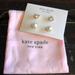 Kate Spade Jewelry | Kate Spade Earring Set | Color: Gold/White | Size: Os