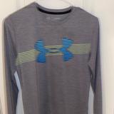 Under Armour Shirts & Tops | 3 Boys Under Armour Long Sleeve Dri Fit Size Yl | Color: Gray/Red | Size: Lb