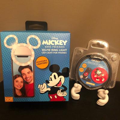 Disney Cameras, Photo & Video | Disney Mickey Selfie Ring Light & Stand | Color: White | Size: Os