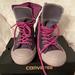 Converse Shoes | New Converse Gray And Pink High Top Sneakers 6.5 | Color: Gray/Pink | Size: 6.5