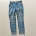 Madewell Jeans | Madewell 9” High-Rise Skinny Jeans Size 25 With High Low Hem | Color: Blue | Size: 25
