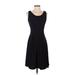 CATHERINE Catherine Malandrino Casual Dress - A-Line: Black Solid Dresses - Used - Size X-Small