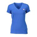 GUESS JEANS W1GI17J1311 T-Shirt Short Sleeves Women Blue G7EI M