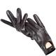 Drive Leather Men's Gloves,Comfortable Soft Men's Leather Gloves, Fashion Touch Mittens Dark Brown 11