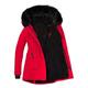 Womens Hooded Faux Fur Lined Warm Snow Coats Parkas Anorak Outwear Winter Long Trench Parkas Thicken Puffer Jackets
