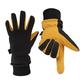 Jianghuayunchuanri Winter Cycling Gloves Windproof Winter Gloves Low Temperature Resistant Thickened Cycling Motorcycle Gloves for Hiking Driving Climbing (Color : Yellow, Size : M)