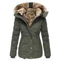 Womens Winter Lapel Button Long Trench Coat Jacket Ladies Overcoat Outwear jacket