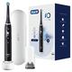 Oral-B iO Series 6 Electric Toothbrush/Electric Toothbrush, 5 Cleaning Modes for Dental Care, Magnetic Technology, Display & Travel Case, Gift Man/Women, Designed by Braun, Black Lava