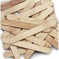 Craft Square NATURAL WOODEN POPSICLE STICKS Wood Craft Stick School Art; 6 x 5/8 ; 60 Sticks