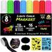 Vaci Markers- Pack of 8 Chalk Markers Chalkboard Tape 16 Labels & Stencils