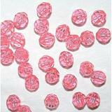 JOLLY STORE Crafts 6mm Faceted Beads Translucent Pink Color 500pcs
