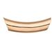 Thick Tube Metal Tube Beads Rose Gold Slope Cutted Curved Tube 10x40mm Sold per pkg of 3