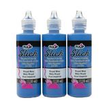 Tulip Dimensional Fabric Paint Slick 4 fl oz Royal Blue 3 Pack