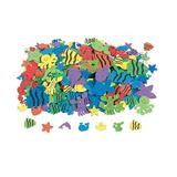 500 Under the Sea Foam Self-Adhesive Shapes Craft Supplies Regular Foam Shapes 13 Pieces Assorted