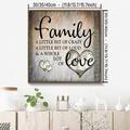 SAYFUT Family Lot Of Love 5D DIY Diamond Painting Kit Rhinestone Embroidery Cross Stitch Arts Craft for Home Wall Decor