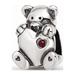 Mia Diamonds Solid 925 Sterling Silver Reflections Crystals from Swarovski Teddy Bear Bead