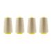 Mandala Crafts All Purpose Sewing Thread from Polyester for Serger Overlock Quilting Sewing Machine Pack of 4 40S/2 Cream