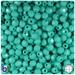 BeadTin Light Turquoise Opaque 6mm Faceted Round Plastic Beads (600pcs)