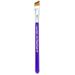 Art Factory Studio Face Painting Brush - Angle 5/8 Professional Face Painting Brush Purple Acrylic Handle Synthetic Bristles Nickel Plated Ferrule