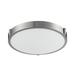 Kuzco Lighting Floyd 1-Light 13" LED Flush Mount Glass/Steel in Gray | 3 H x 13 W x 13 D in | Wayfair 501112-LED