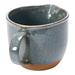 Creative Co-Op Quart Reactive Glaze Finish w/ Handle Stoneware Mixing Bowl Stoneware in Blue/Brown | 4.5 H x 5.25 W in | Wayfair DF4947